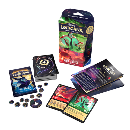 Disney Lorcana: The First Chapter Starter Deck Emerald and Ruby