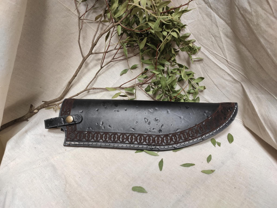 Bowie scabbard - Black - pochwa na nóż bowie
