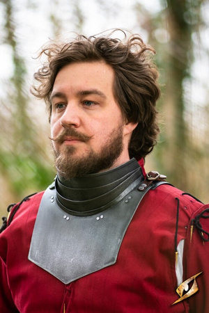 Landsknecht Gorget - Epic Dark - obojczyk landsknechta