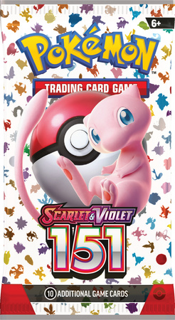 Scarlet and Violet 151 - Pojedynczy Booster Pokémon TCG 