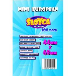 Koszulki na karty SLOYCA Mini European Premium 44x68mm (100 szt.)