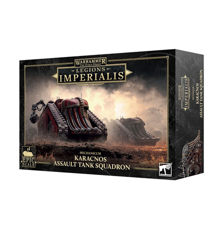 Legions Imperialis: Mechanicum Questoris Karacnos Assault Tank Squadron