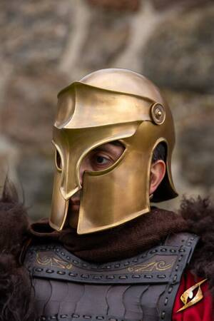 Corinthian Helmet - Brass - hełm koryncki 