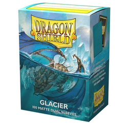 Koszulki na karty Dragon Shield: Matte  Dual - Glacier (100 szt.)
