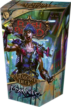 FLESH & BLOOD TCG - ARMORY DECK Maxx Nitro - EN
