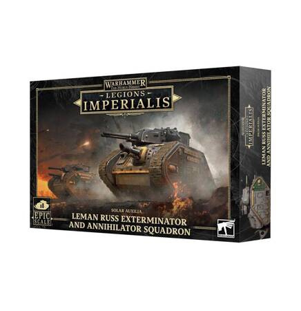 Legions Imperialis: Solar Auxilia Leman Russ Exterminator and Annihilator Squadron