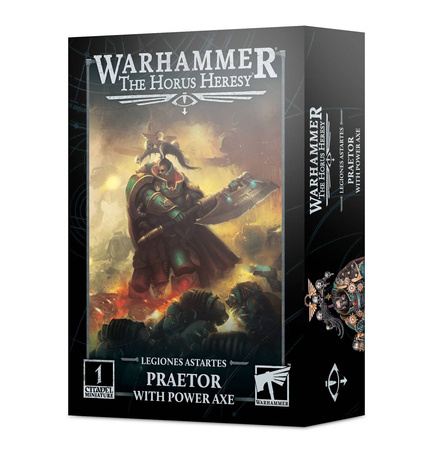 Warhammer The Horus Heresy: Legiones Astartes Praetor with Power Axe