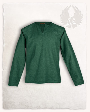 Rurik shirt - Green - koszula bawełniana