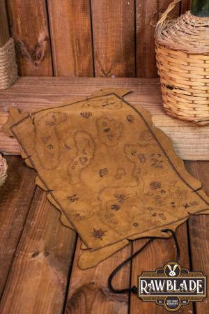 Explorer Map - Split Leather