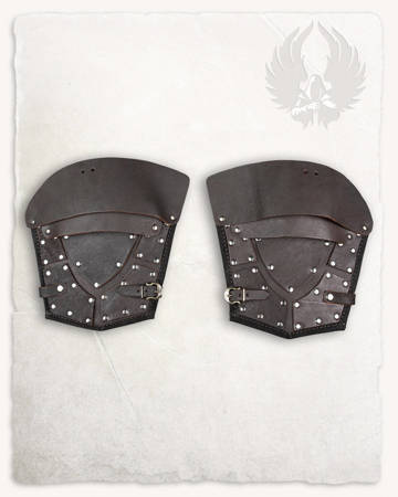 Quintus Spaulders Upper Leather - Brown