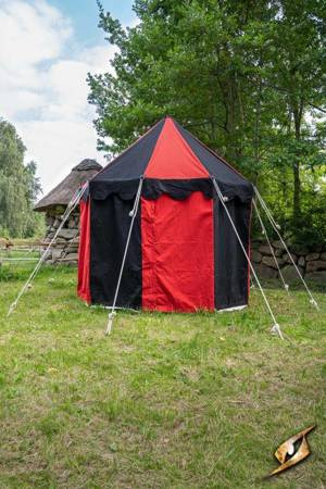 Pavilion Tent - Ø3m - Epic Black/Crimson Red