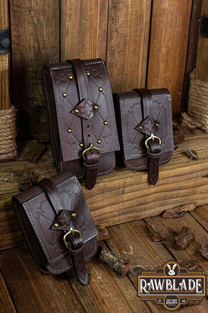 Carcassone Pouch Small - Brown