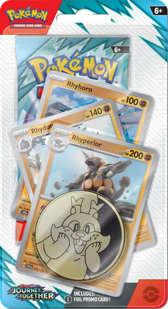 Pokémon TCG - Journey Together - Premium Checklane Blister - Rhyperior