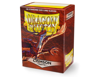 Dragon Shield Koszulki MATTE Crimson