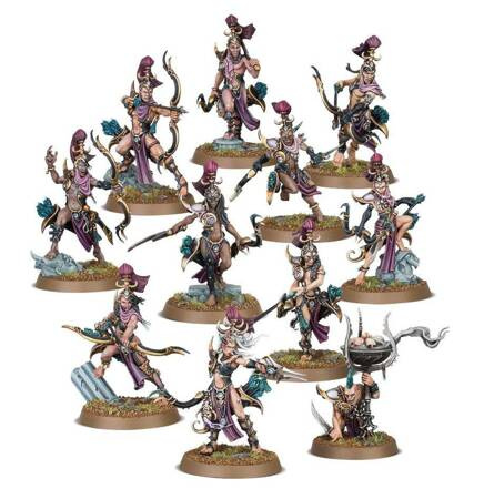 Age of Sigmar: Hedonites of Slaanesh Blissbarb Archers