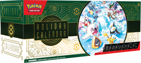 Pokémon TCG: Holiday Calendar (2024) Kalendarz Adwentowy