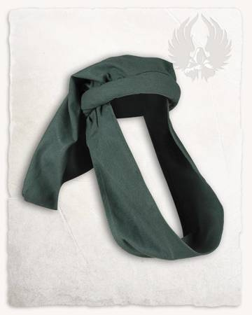 Rafael Chaperon Canvas Green -  średniowieczna czapka