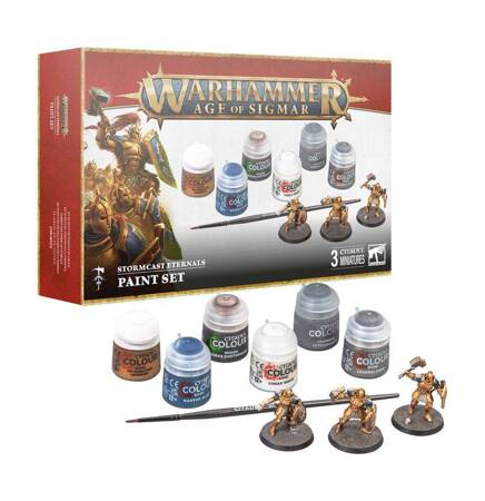 Age of Sigmar: Zestaw Farb Stormcast Eternals Paint Set