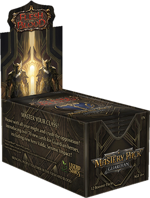 Flesh and Blood TCG: Mastery Pack - Guardian Booster Display