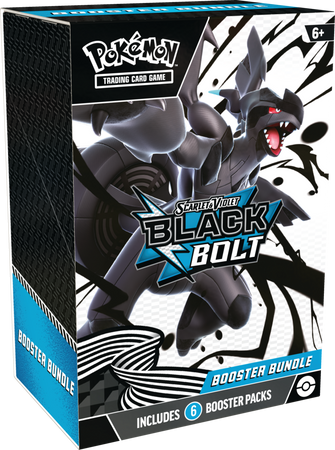 Pokémon TCG: Scarlet & Violet 10,5 - Black Bolt - Booster Bundle - Zekrom