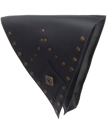 Trebol belt bag - Black - skórzana kaletka