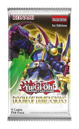 Yu-Gi-Oh! TCG Doom of Dimensions Booster