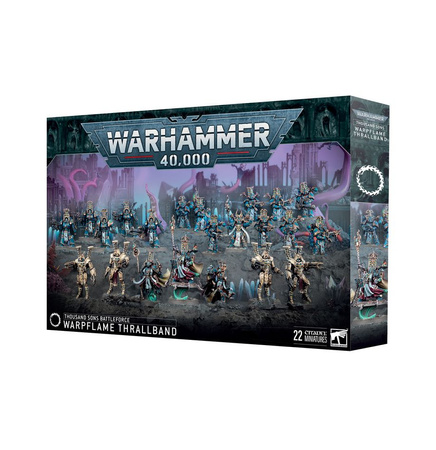 Warhammer 40000: Thousand Sons Battleforce Warpflame Thrallband [22 modele]