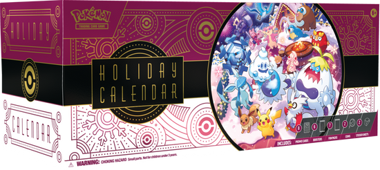 Pokémon TCG: Holiday Calendar (2025) Kalendarz Adwentowy 