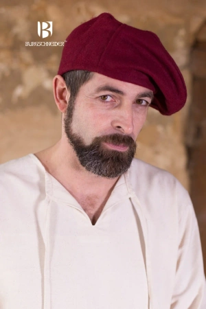 Wool Beret Harald - Red