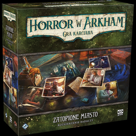 Horror w Arkham LCG: Zatopione miasto - Rozszerzenie badaczy 