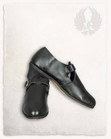 Muriel Shoe Black - skórzane mokasyny