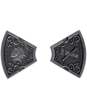 Larp coin Moon Elf Silver