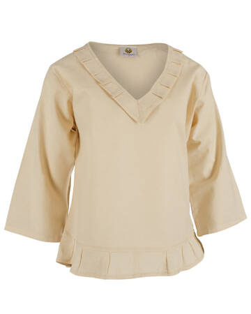 Josefina Blouse Light Cotton -Cream