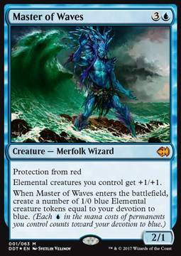 Merfolk Deck z Duel deck Goblins vs Merfolks