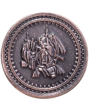 Larp coin Steampunk Copper