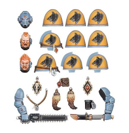 Warhammer 40000: Space Wolves Primaris Upgrades