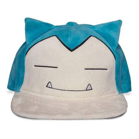 Pokémon Czapka Snorlax Plush Snapback Cap 