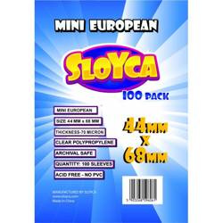 Koszulki na karty SLOYCA Mini European 44x68mm (100 szt.)