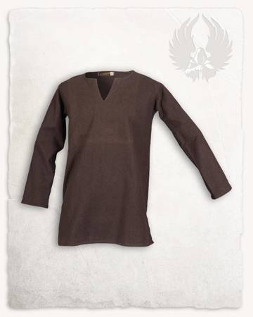 Tronde Tunic Canvas Brown - płócienna tunika