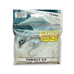 Dragon Shield Koszulki Perfect Fit Clear Sideloaded