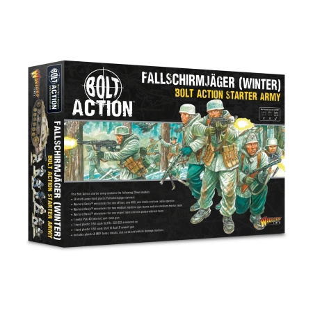 Bolt Action: Niemcy Fallschirmjäger (Winter) Starter Army