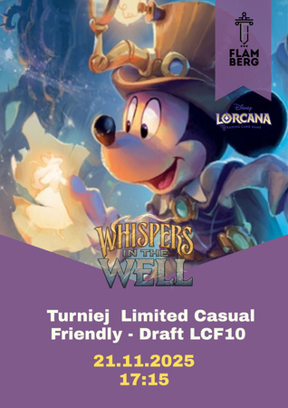 2025.11.21 Disney Lorcana - Draft Casual Friendly - Whispers In The Well (LCF10)