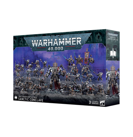 Warhammer 40000: Grey Knights Battleforce Sanctic Conclave [31 modeli]