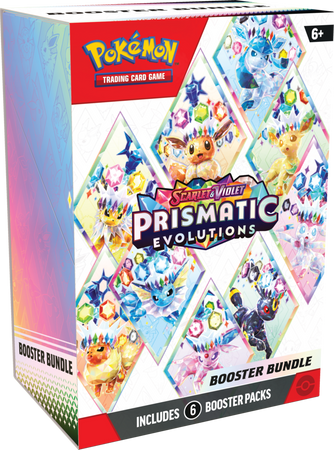 Pokémon TCG: Scarlet & Violet - Prismatic Evolutions - Booster Bundle 