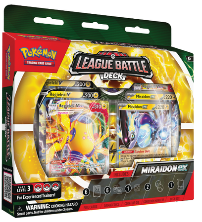 Pokémon TCG: League Battle Deck Miraidon ex & Regieleki VMAX