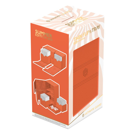 Ultimate Guard Twin Flip`n`Tray 200+ XenoSkin "Summer Edition 2025" - Peach