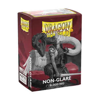 Dragon Shield: Matte – Blood Red , Non Glare V2 (100)