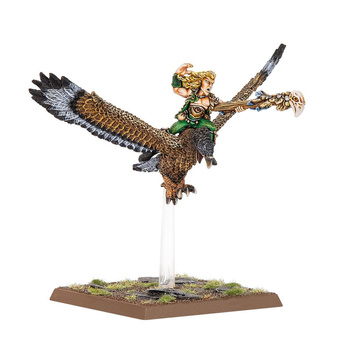 Warhammer: The Old World Wood Elf Realms Wood Elf Mage on Warhawk