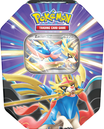   Pokémon TCG: Slashing Legends Tin - Zacian ex