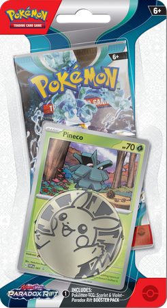 Paradox Rift Checklane Blister Pineco Pokémon TCG